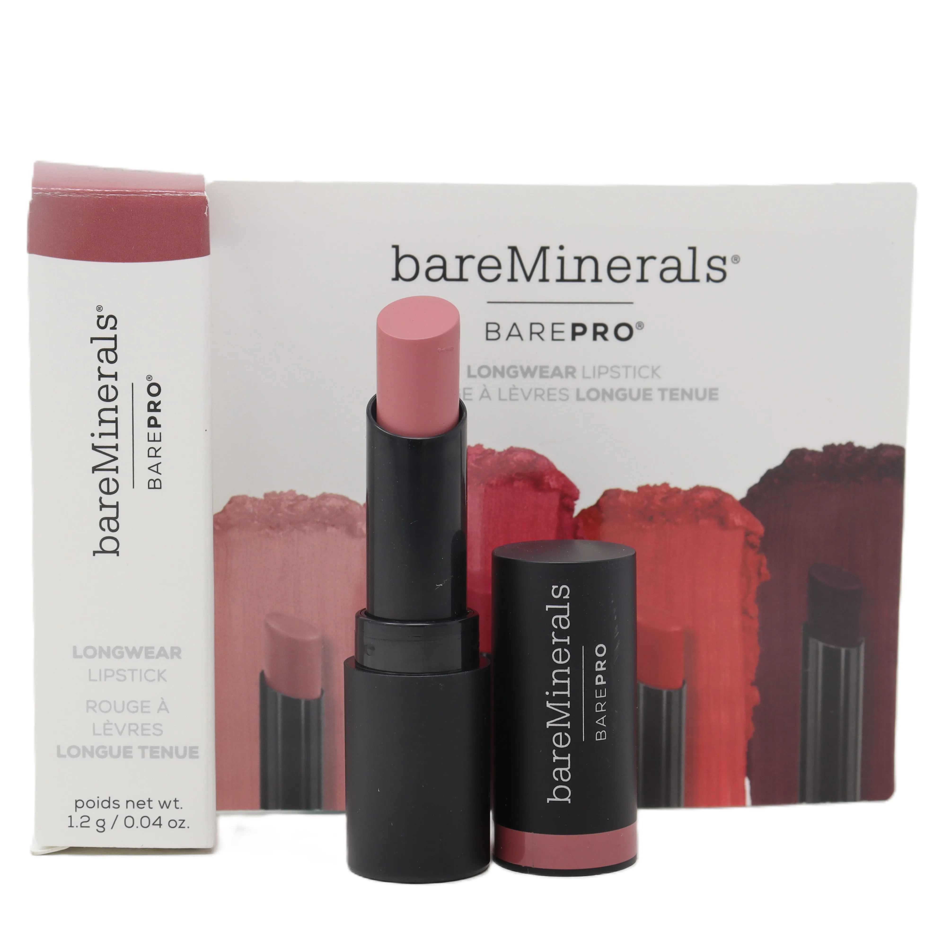 Bareminerals Barepro Longwear Lipstick Petal 0.04oz/1.2g New With Box
