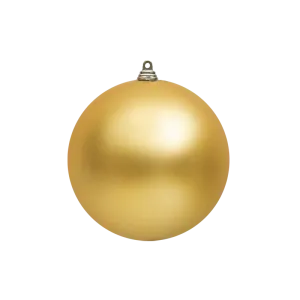 Bauble Matte Gold 140mm