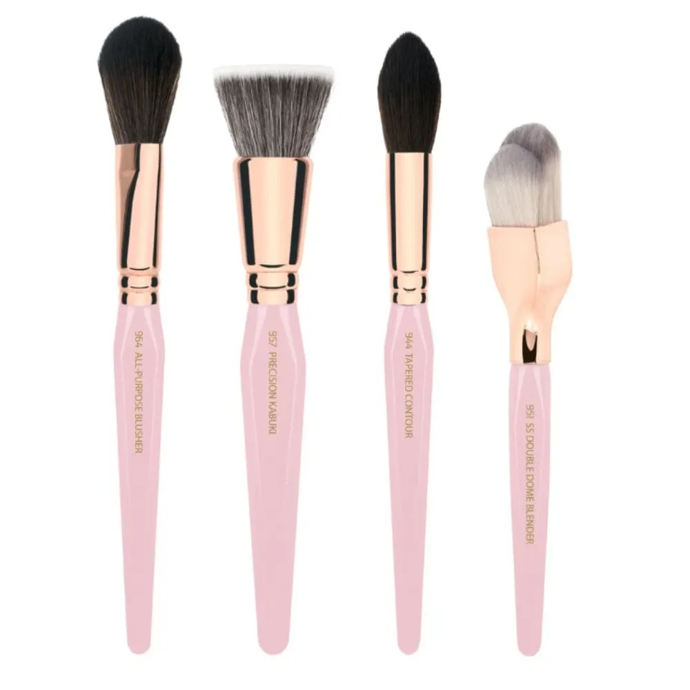 Bdellium Pink Golden Triangle Face Set