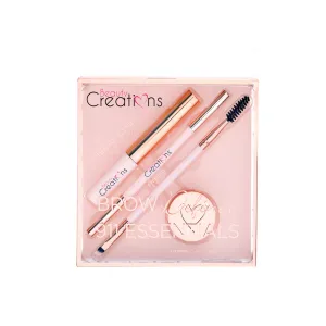 BEAUTY CREATIONS Brow Deliner 911 Esseintials مجموعة مكياج الحواجب