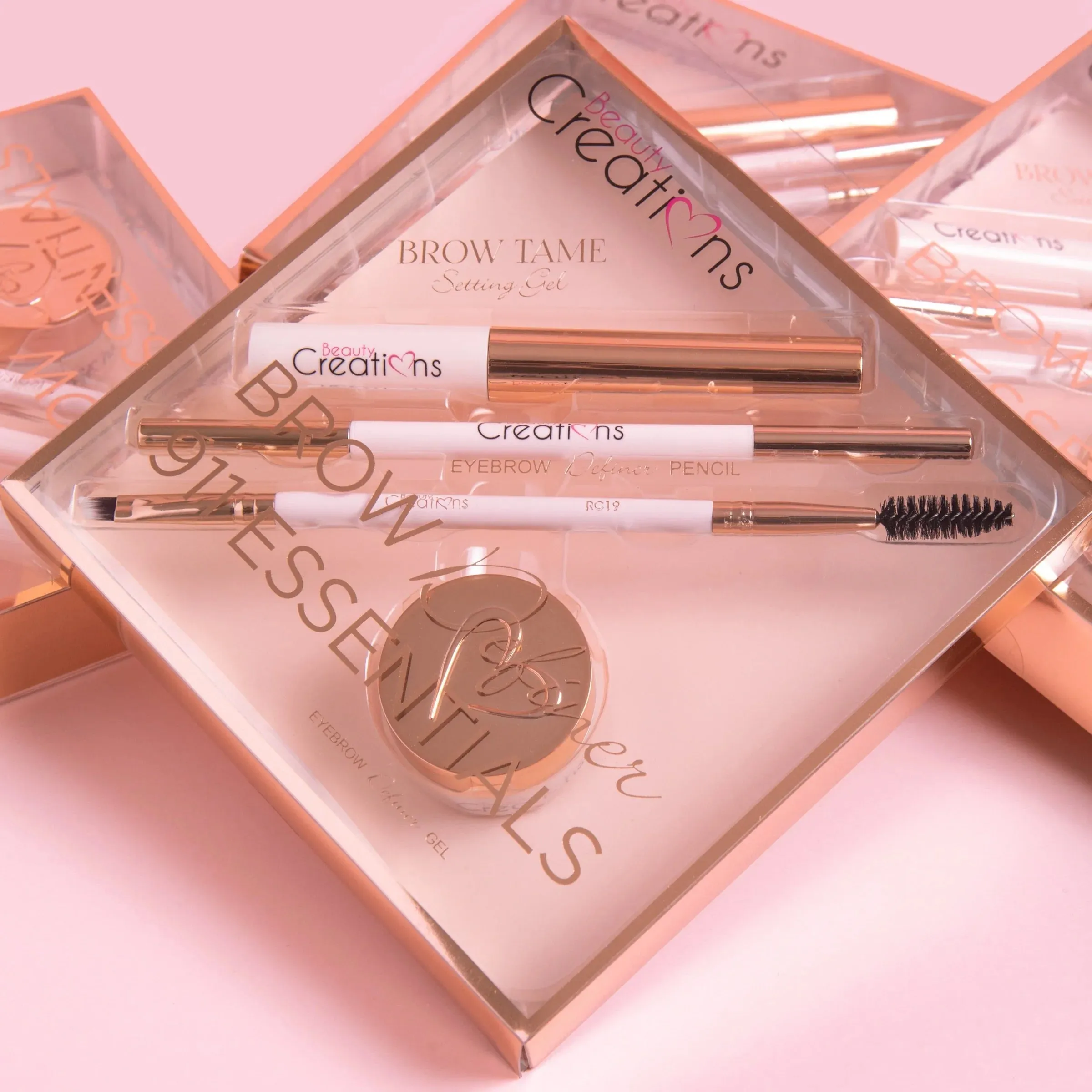 BEAUTY CREATIONS Brow Deliner 911 Esseintials مجموعة مكياج الحواجب