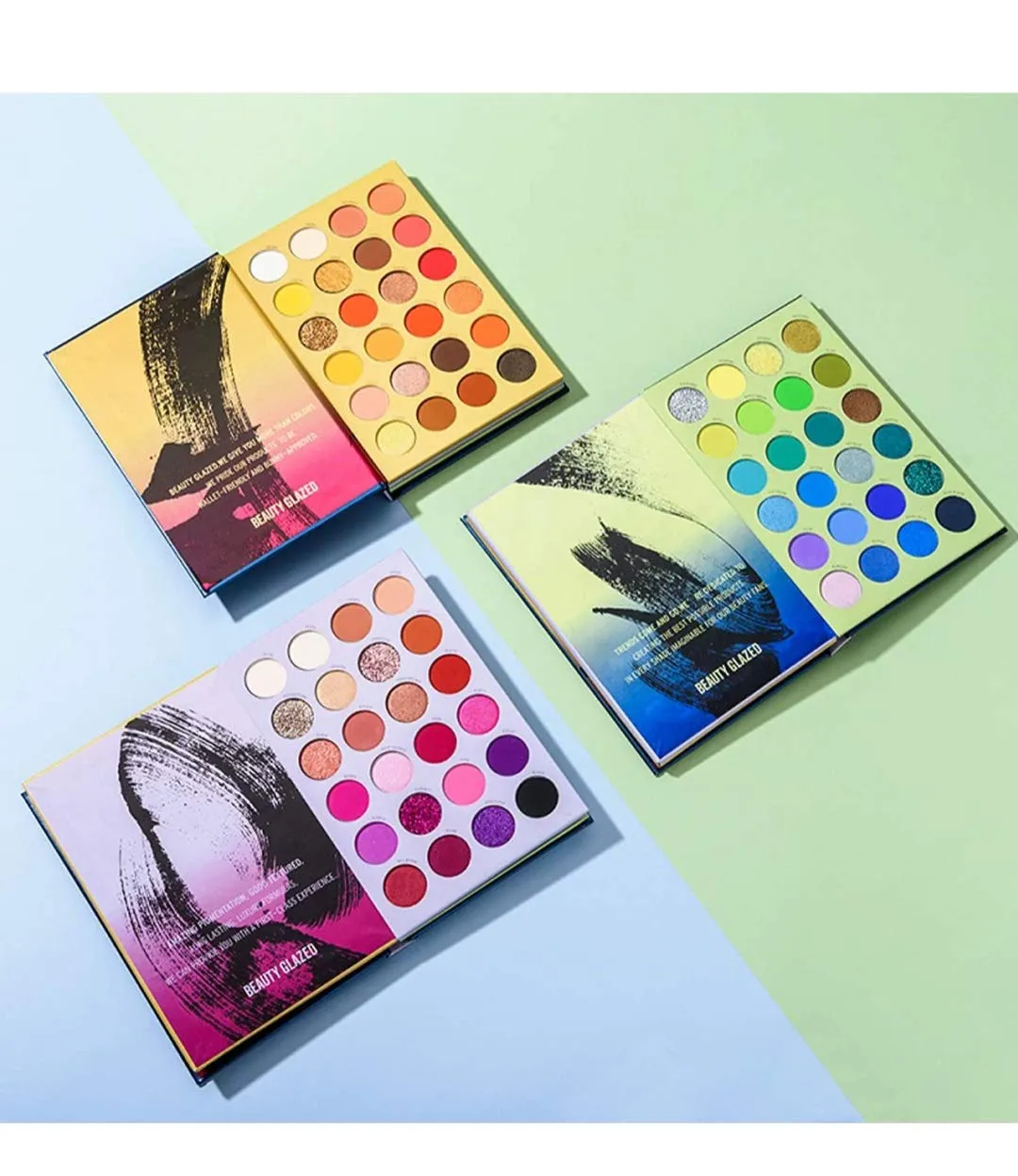 Beauty Glazed 72 Colors Eyeshadow Shade Book