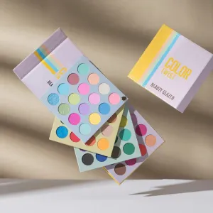 BEAUTY GLAZED Color Twist 64 Colors Eyeshadow Palette