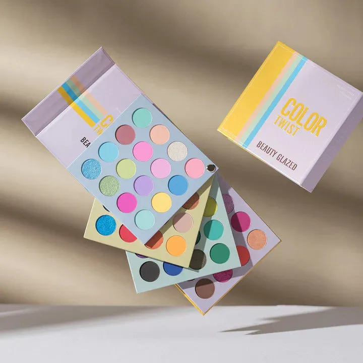 BEAUTY GLAZED Color Twist 64 Colors Eyeshadow Palette