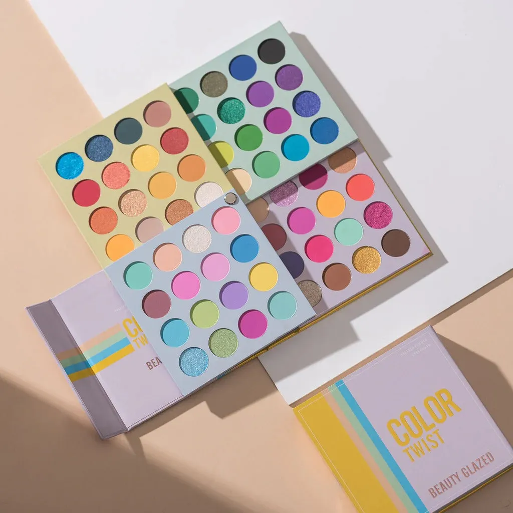 BEAUTY GLAZED Color Twist 64 Colors Eyeshadow Palette