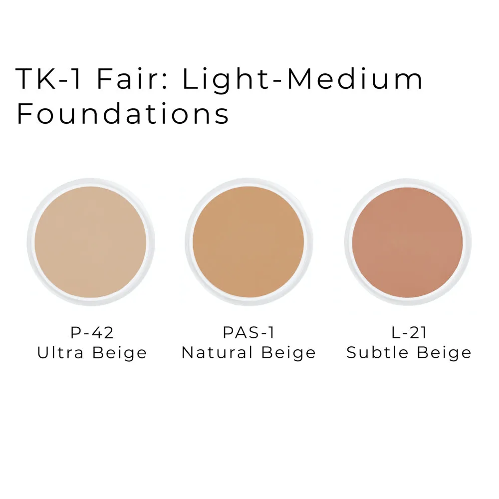 Ben Nye Theatrical Creme Kit (TK)