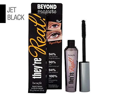 Benefit Cosmetics They're Real! Lengthening Mascara Travel Size Black Mini 0.14 Ounce