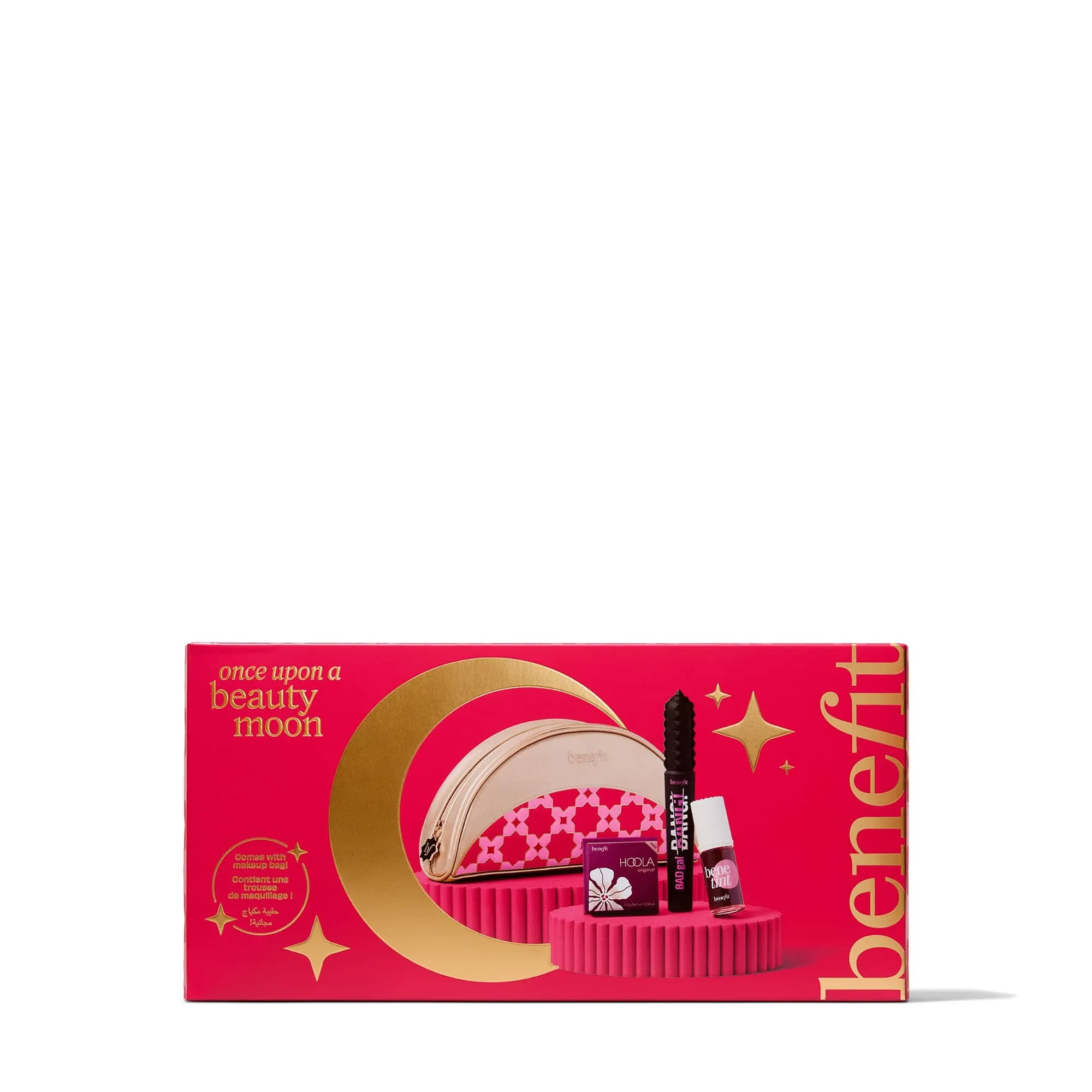 Benefit Once Upon a Beauty Moon Badgal Bang mascara, Benetint and Hoola Gift Set (Worth £65.50)