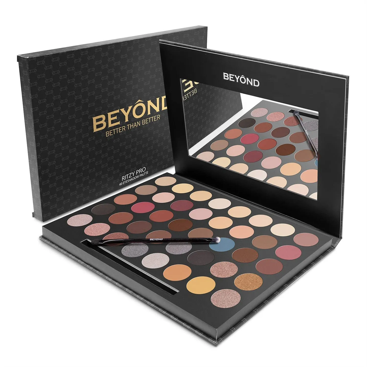 Beyond Better Than Better Ritzy Pro Eyeshadow Palette 40 Colors