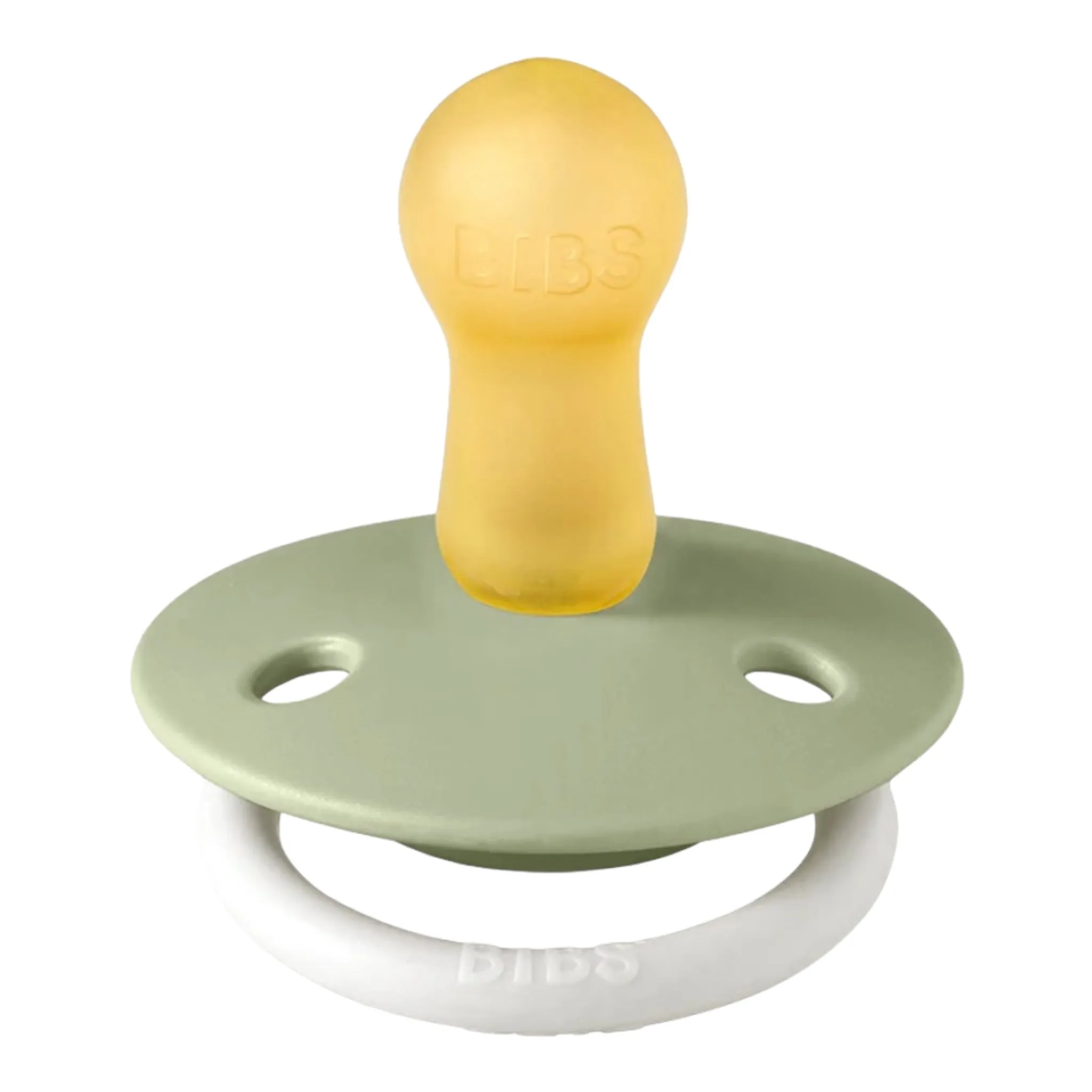 Bibs - De Lux glow in the dark, 2 pk pacifiers,