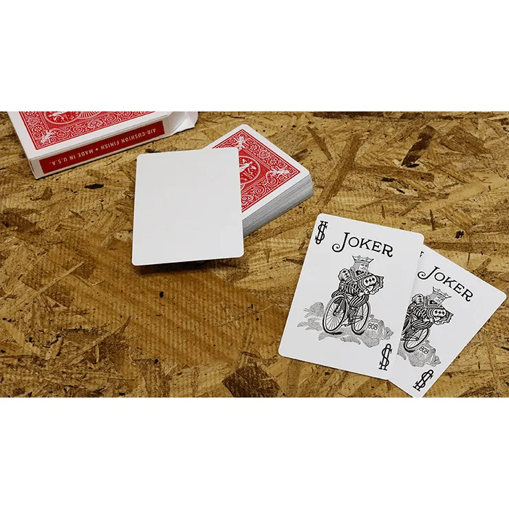 Bicycle Maiden Back RED by US Playing Card Co