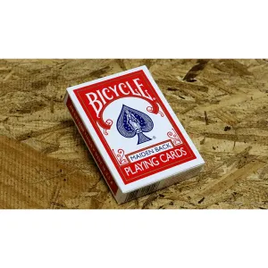 Bicycle Maiden Back RED by US Playing Card Co