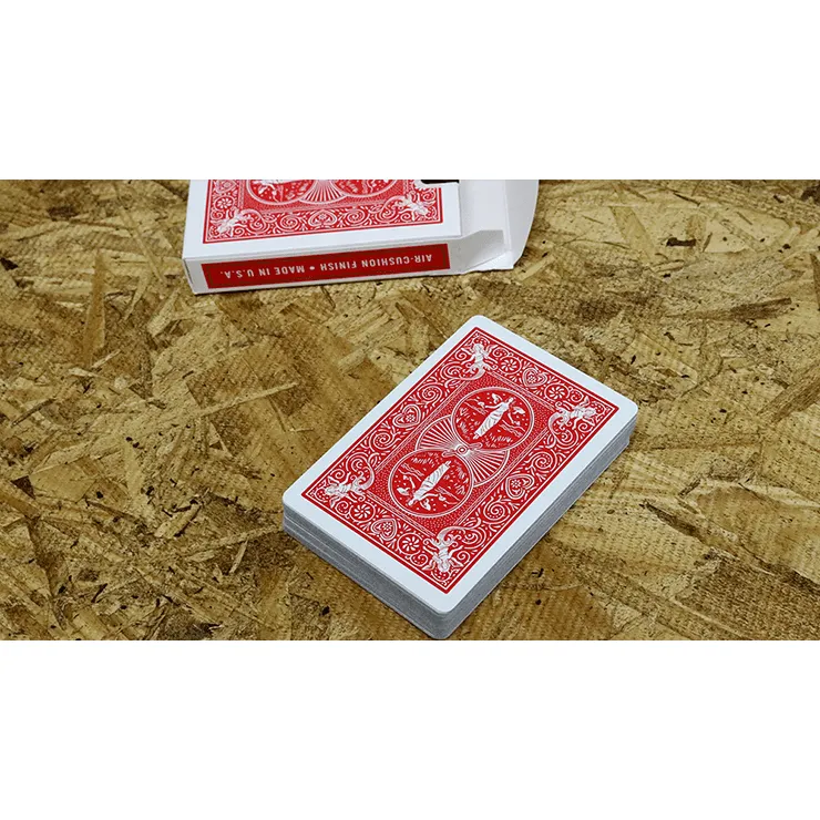 Bicycle Maiden Back RED by US Playing Card Co
