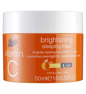 Boots Vitamin C Brightening Sleeping Mask 50ML