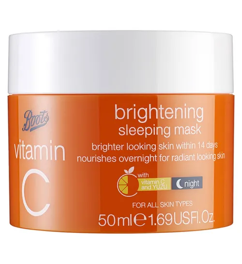 Boots Vitamin C Brightening Sleeping Mask 50ML