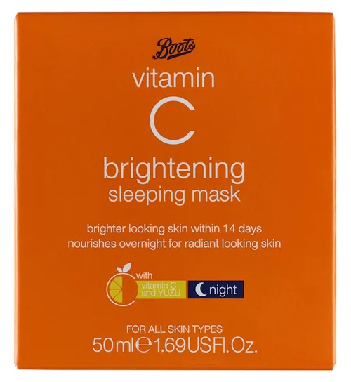 Boots Vitamin C Brightening Sleeping Mask 50ML