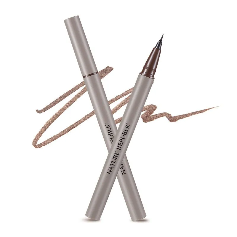 Botanical Skinny Pen Liner 02 Brown