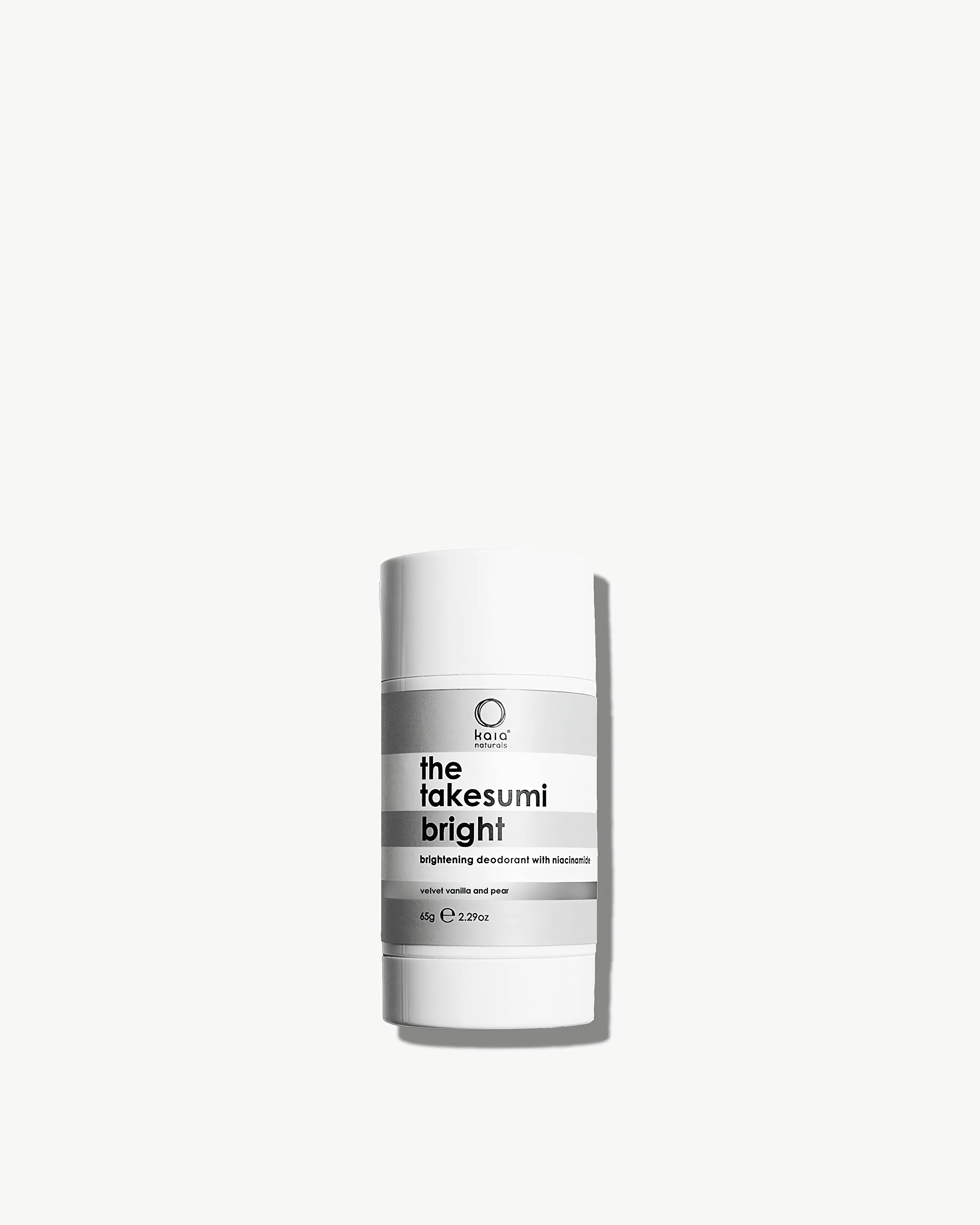 Brightening Deodorant   Body Balm with Niacinamide Velvet Vanilla and Pear