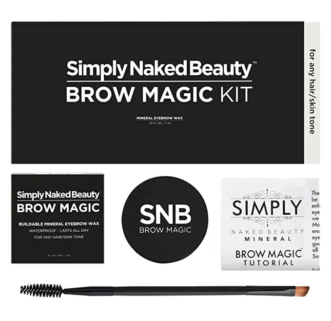 Brow Magic Pallet - Mineral Eyebrow Wax & Powder