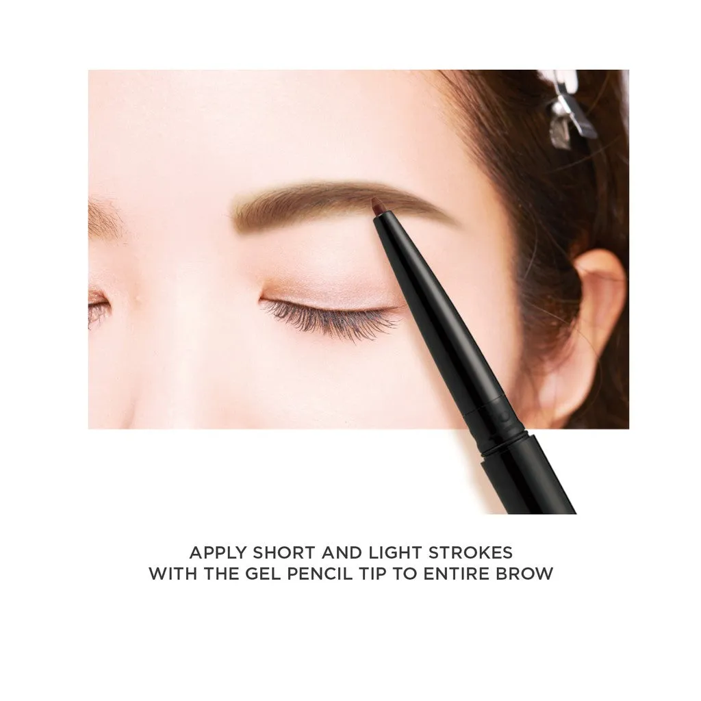 Browlash EX Water Strong W Eyebrow Gel Pencil & Powder Light Brown
