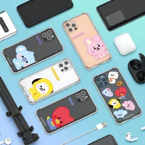 BT21 Clear Air Cushion Reinforced Case Cover