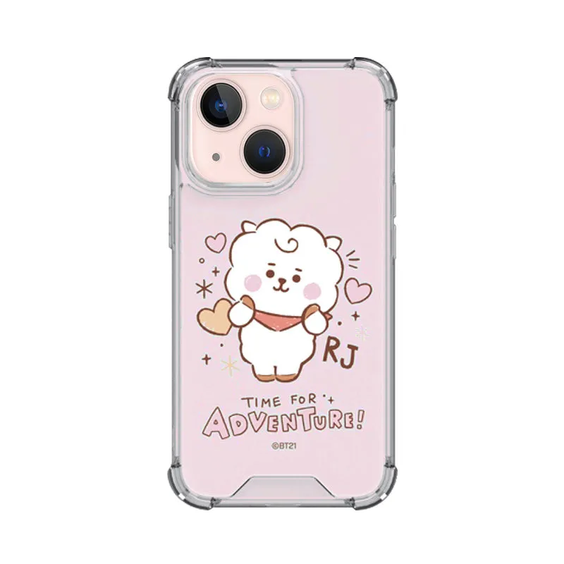 BT21 Clear Air Cushion Reinforced Case Cover