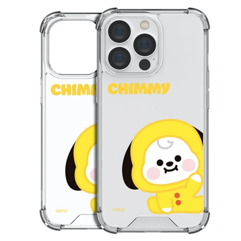 BT21 Clear Air Cushion Reinforced Case Cover
