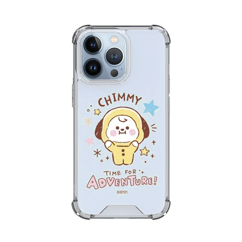 BT21 Clear Air Cushion Reinforced Case Cover