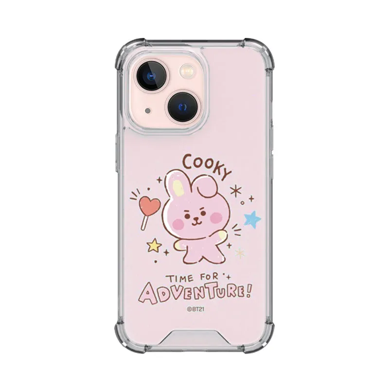 BT21 Clear Air Cushion Reinforced Case Cover
