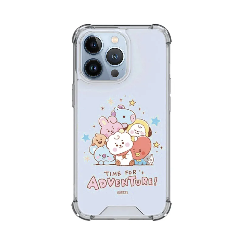 BT21 Clear Air Cushion Reinforced Case Cover