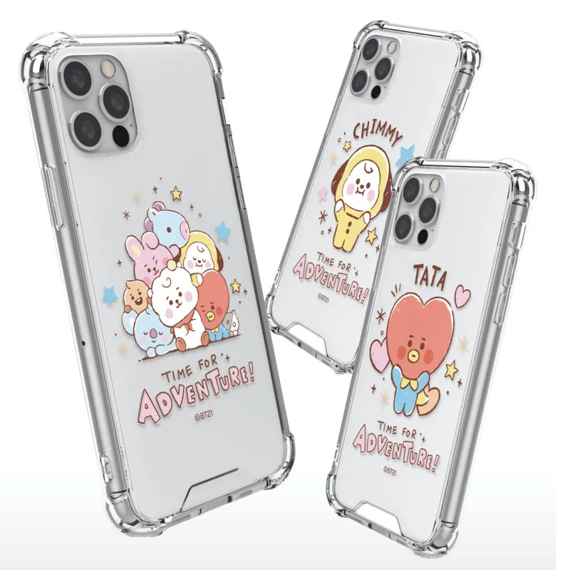 BT21 Clear Air Cushion Reinforced Case Cover