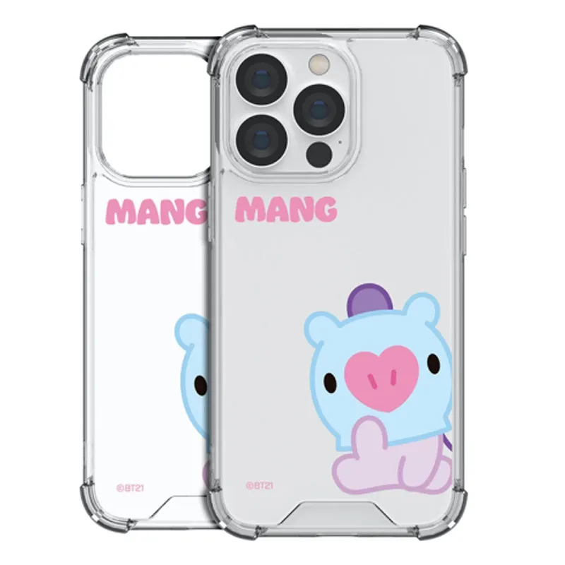 BT21 Clear Air Cushion Reinforced Case Cover