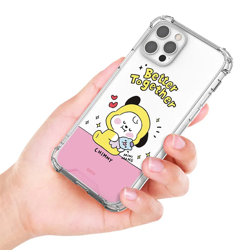 BT21 Clear Air Cushion Reinforced Case Cover