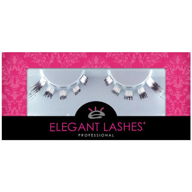 C742 Silver Foil 5-Piece Winged Carnival Color Bottom Lashes