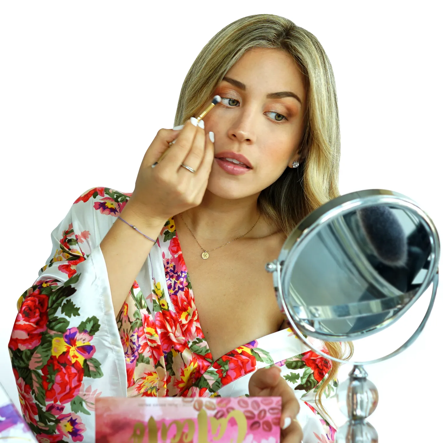 Cafecito Eyeshadow Palette   Dual Ended Brush