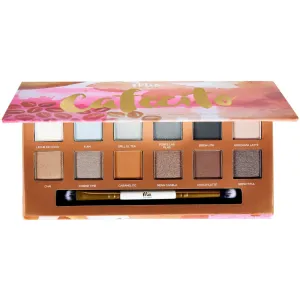 Cafecito Eyeshadow Palette   Dual Ended Brush