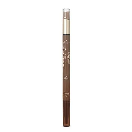 Canmake 3in1 Eyebrow Powder Pencil Brush