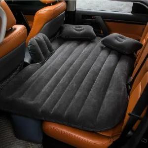 Car Air Bed Travel Inflatable Mattress Back Seat Cushion Outdoor Sofa