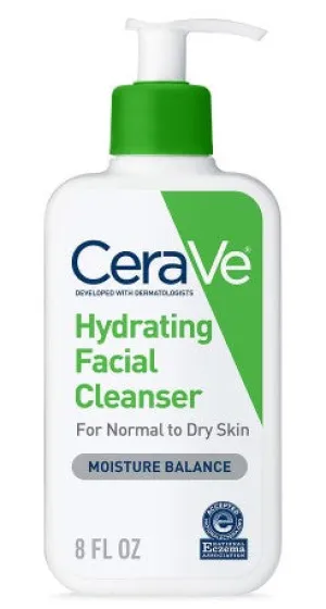 Cerave Hydrating Facial Cleanser For Normal To Dry Skin  8.0oz/ New