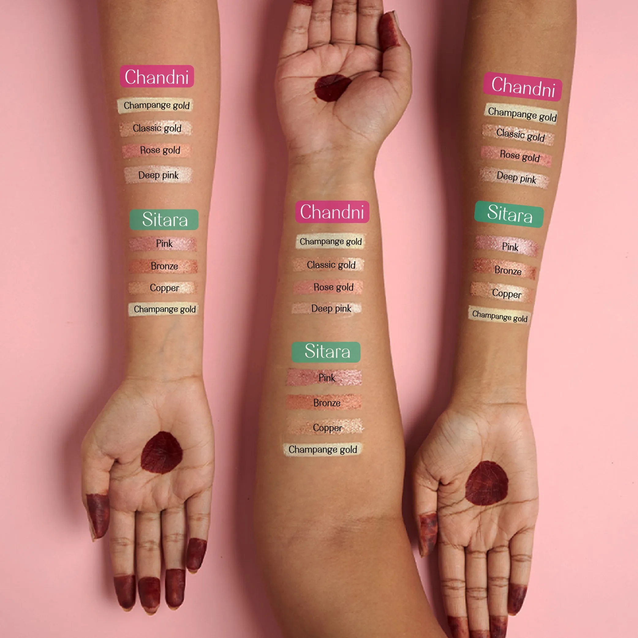 Chandni- Highlighted Nakhre  Shimmery Face Highlighter