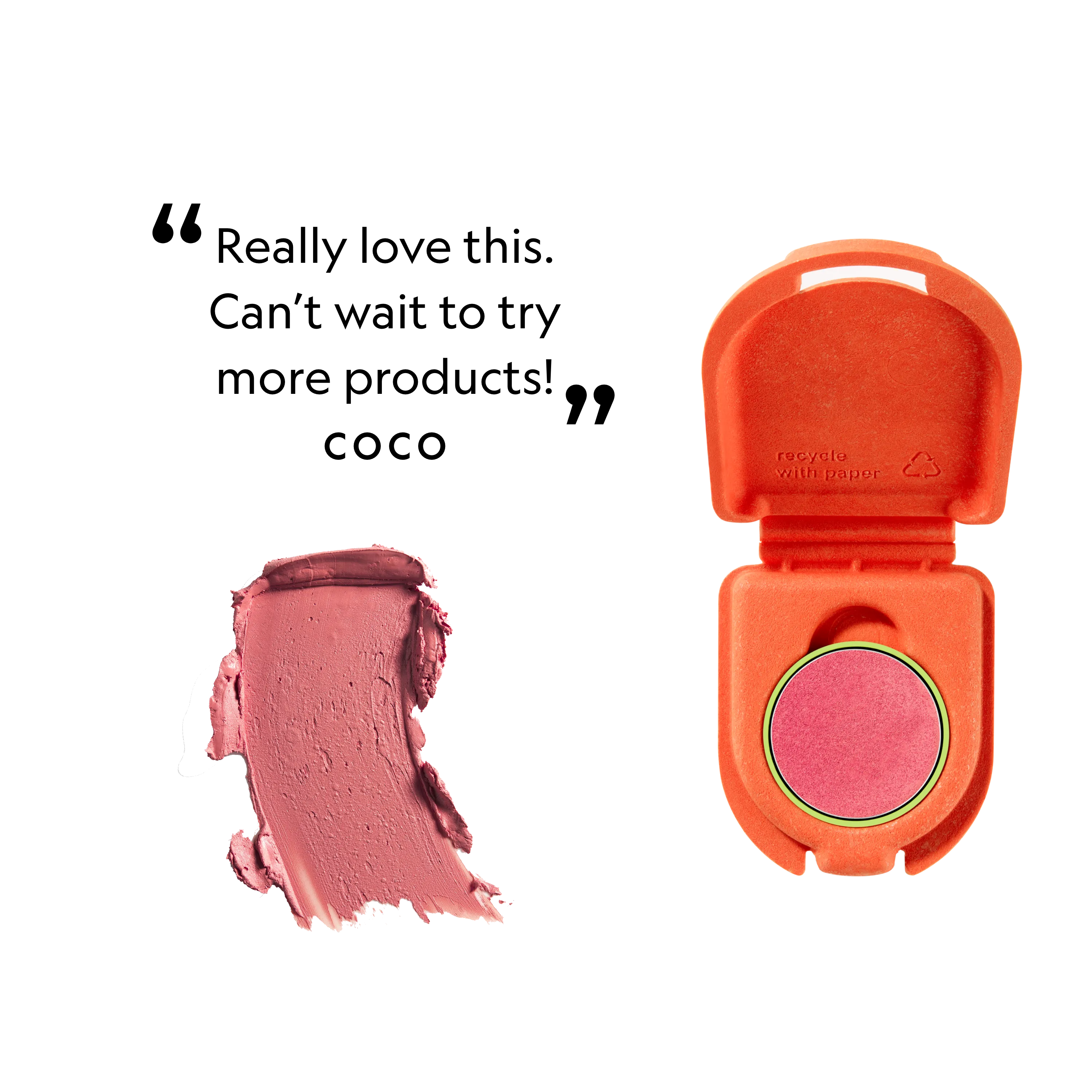 Cheeky Smile - Sunset Peach