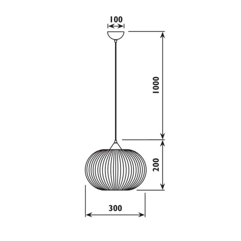 Chrissy Metal and Glass Pendant Light Opal