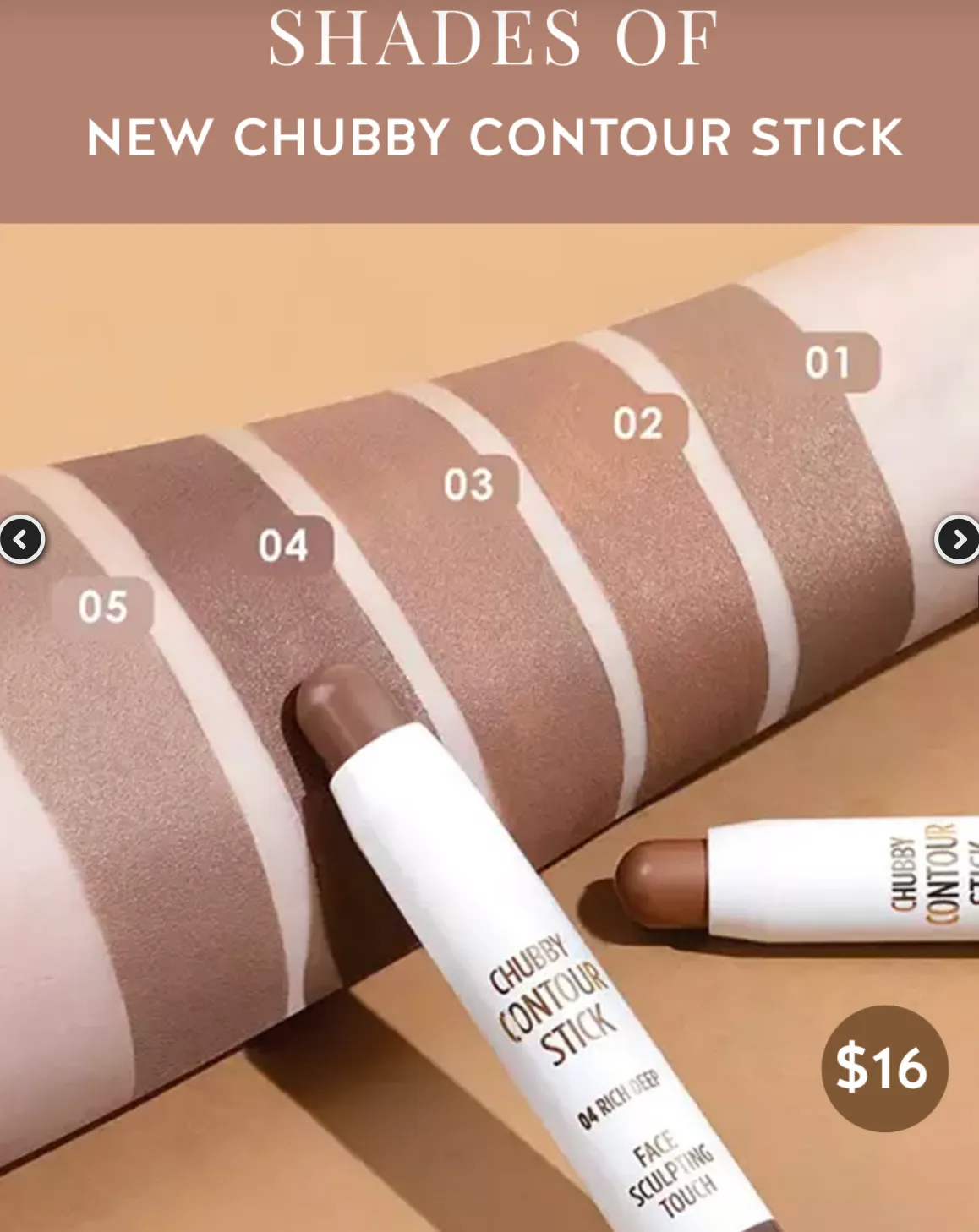 Chubby Contour Stick | Celesty Makeup - Final Sale