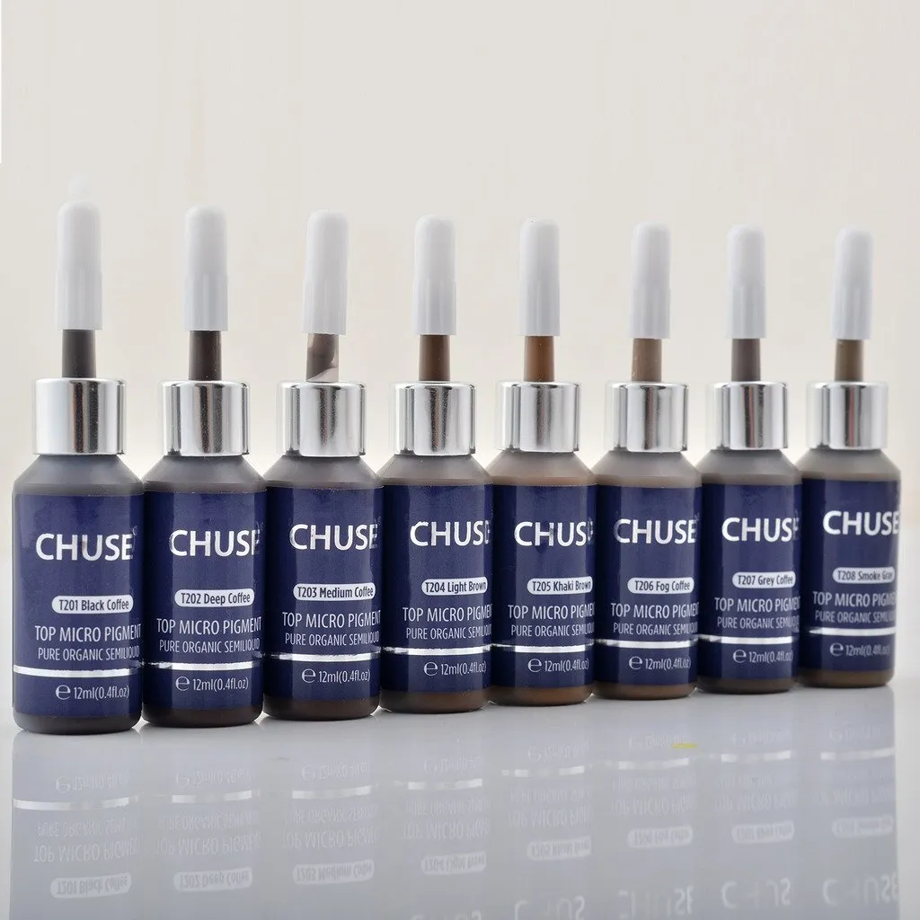 CHUSE PMU Eyebrow Pigments 0.4oz/12ml (T204 Light Brown)
