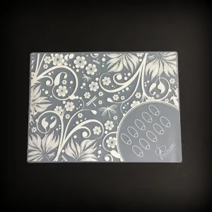 Clear Jelly Stamper - Nail Art Mat #1 "The Lesley"