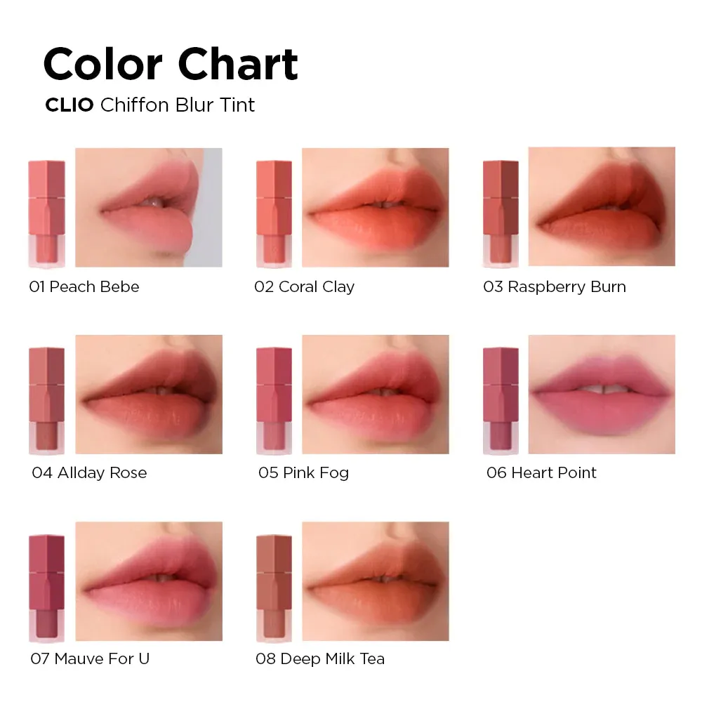 CLIO Chiffon Blur Tint تنت الشفاه