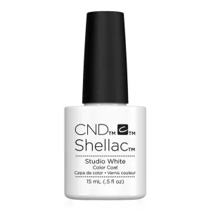 CND Shellac - Studio White 0.5 oz