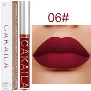 CNDK Velvet Matte Liquid Lip Tint – Long-Lasting, Waterproof & Hydrating Lip Color with Silky Smooth Texture – Light Red Lip Gloss for Bold, Flawless Lips