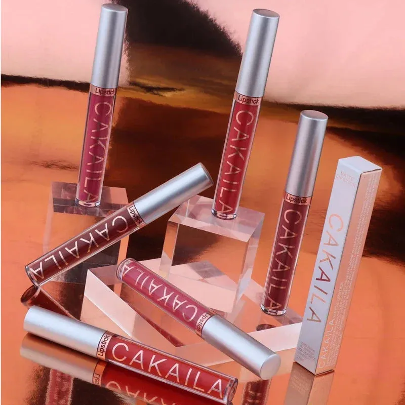 CNDK Velvet Matte Liquid Lip Tint – Long-Lasting, Waterproof & Hydrating Lip Color with Silky Smooth Texture – Light Red Lip Gloss for Bold, Flawless Lips
