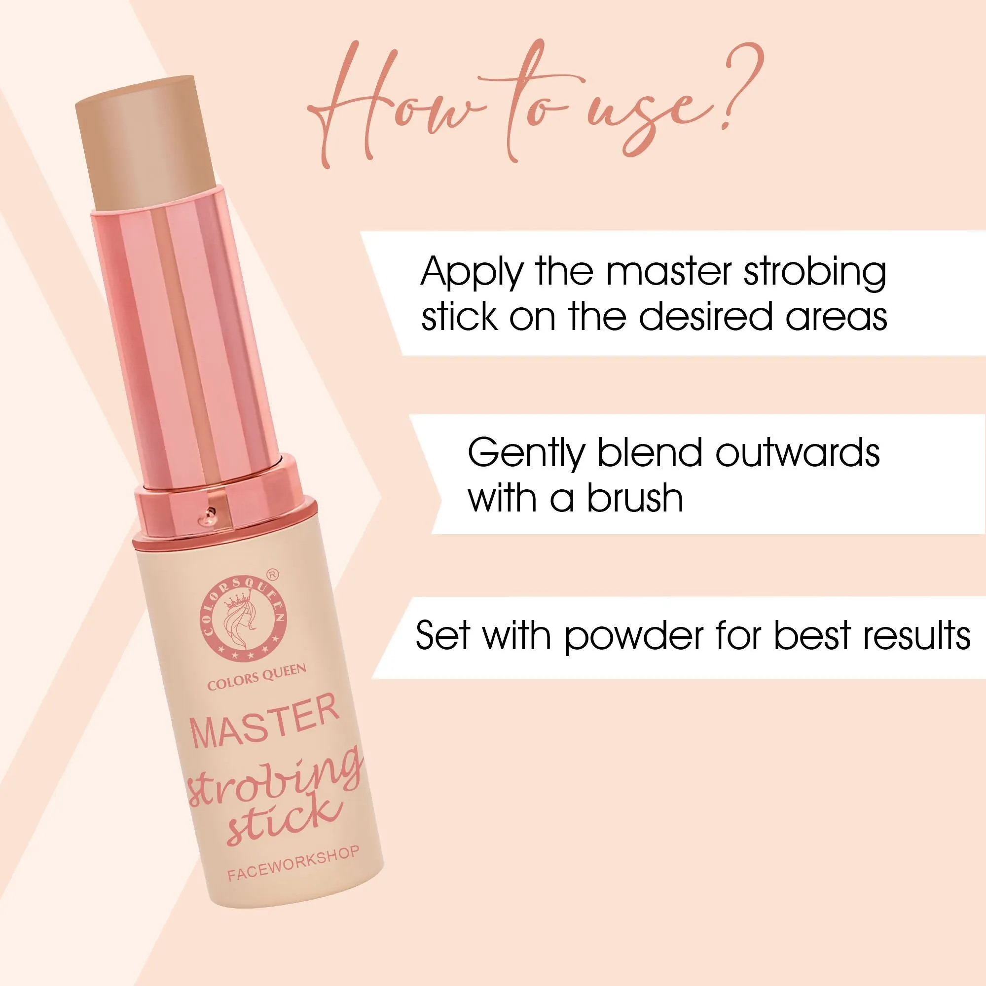 Colors Queen Master Strobing Concealer Stick - 05 Latte